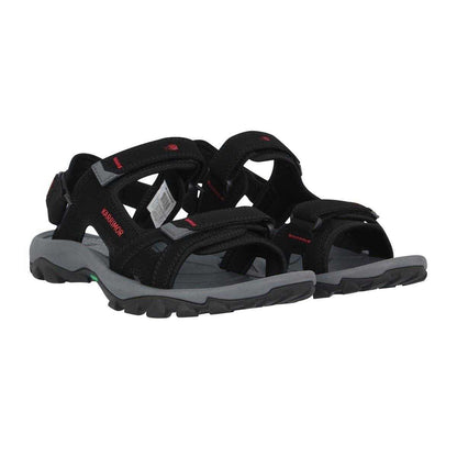Black - Pack Shot - Karrimor Mens Walking Sandals