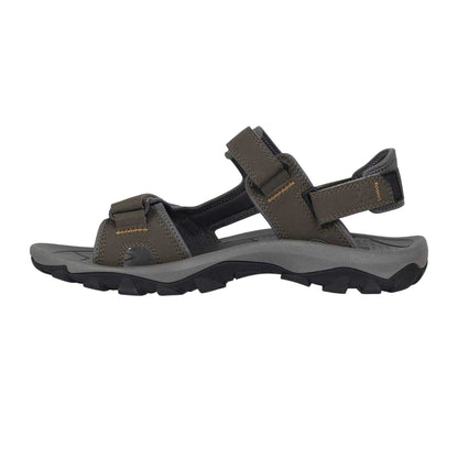Brown - Side - Karrimor Mens Walking Sandals