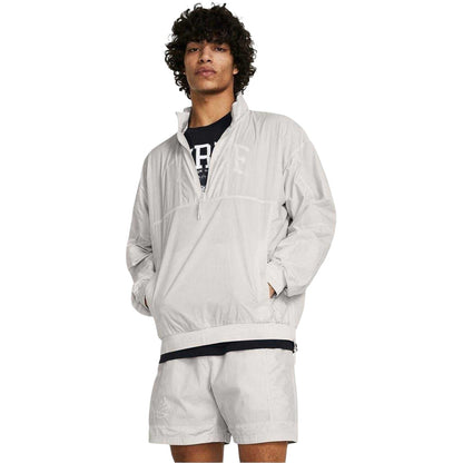 White - Side - Under Armour Mens Relaxed Fit Jacket