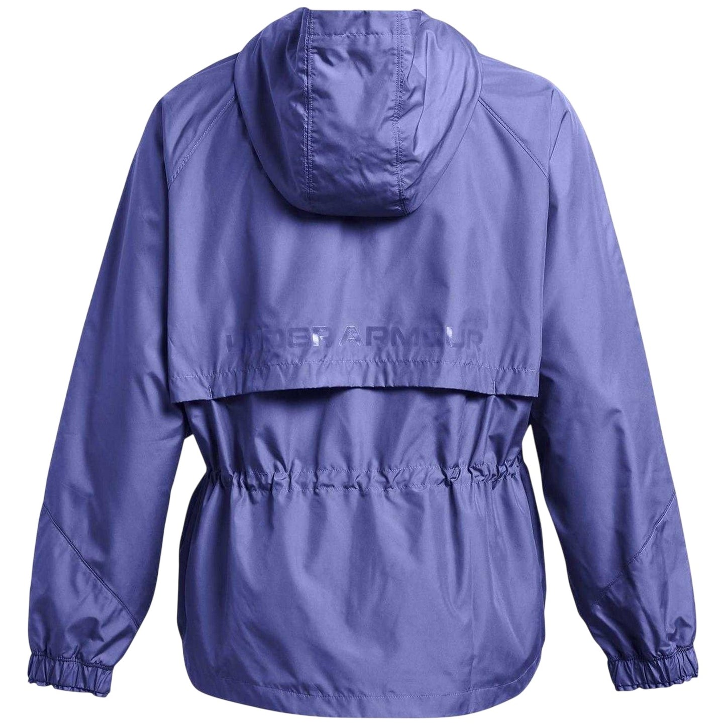 Purple - Back - Under Armour Womens-Ladies Rush Lightweight Jacket