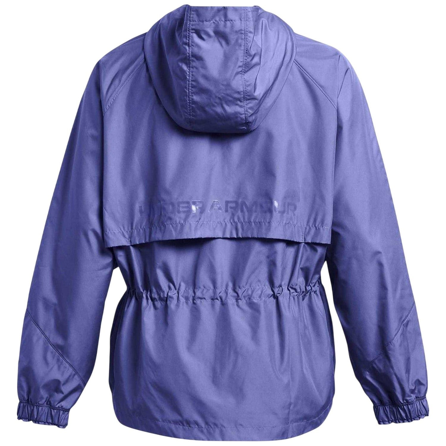 Purple - Back - Under Armour Womens-Ladies Rush Lightweight Jacket