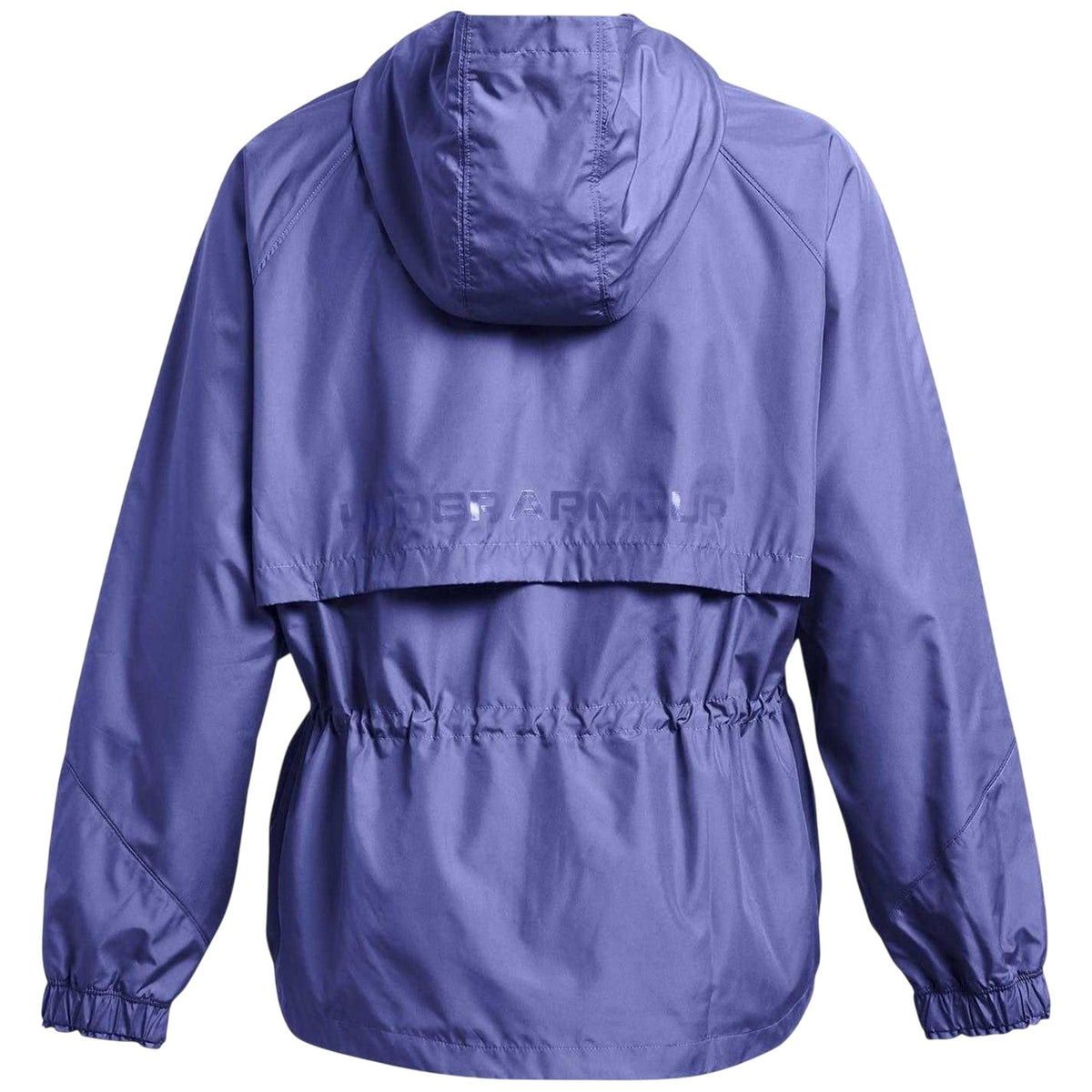 Purple - Back - Under Armour Womens-Ladies Rush Lightweight Jacket