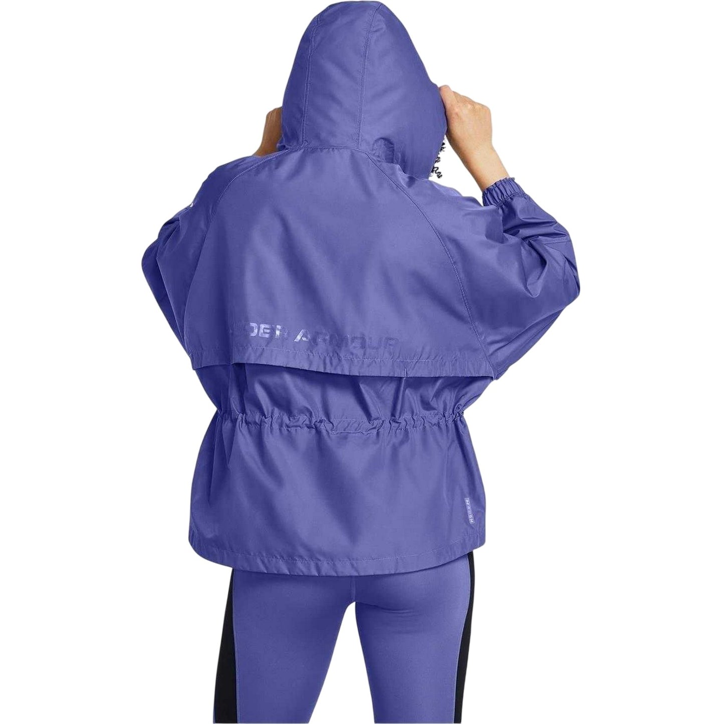 Purple - Pack Shot - Under Armour Womens-Ladies Rush Lightweight Jacket