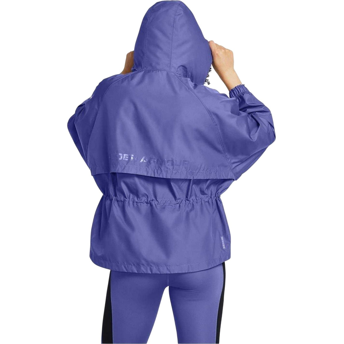 Purple - Pack Shot - Under Armour Womens-Ladies Rush Lightweight Jacket