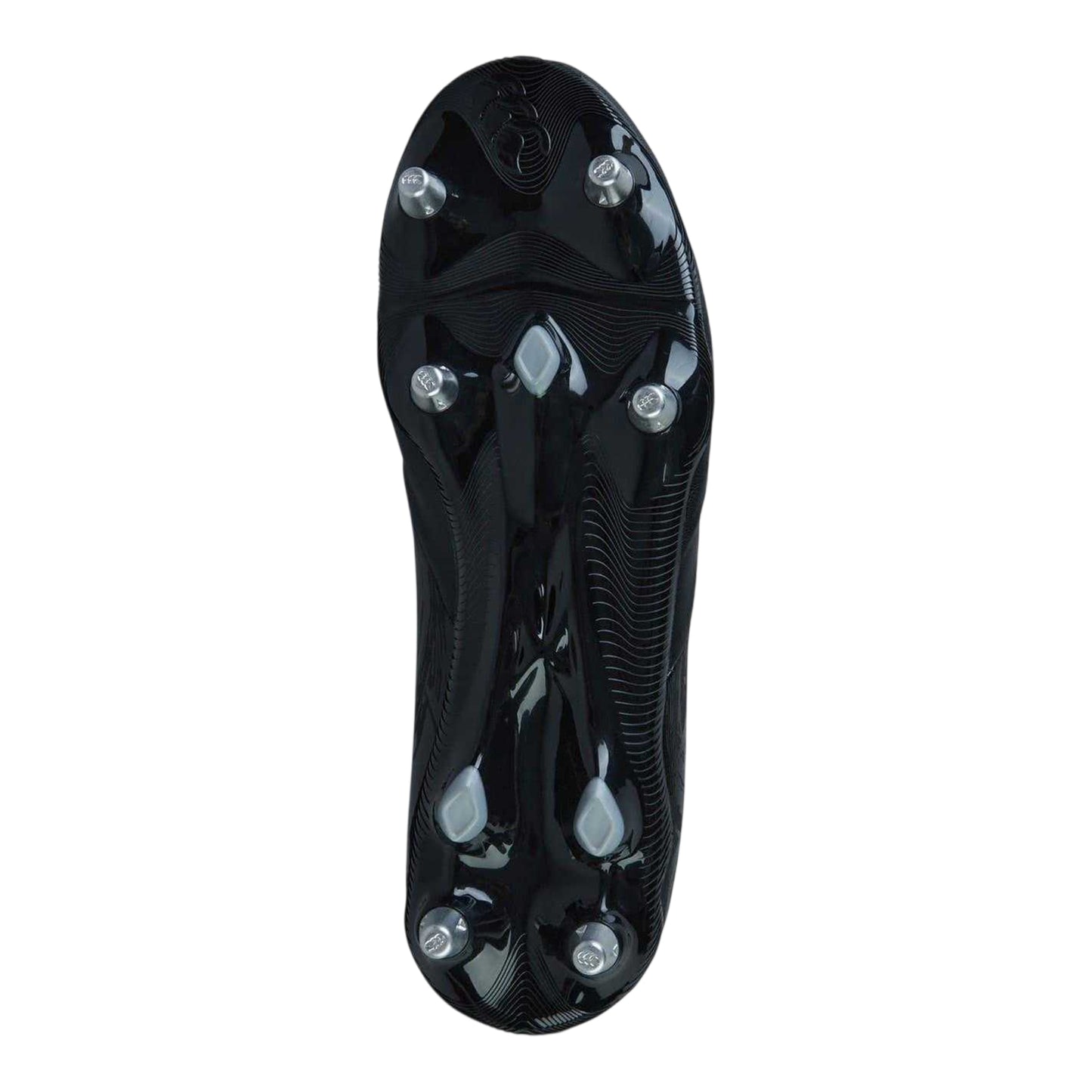 Black-Silver - Lifestyle - Canterbury Mens Phoenix Genesis Pro Leather Hybrid Soft Ground Rugby Boots