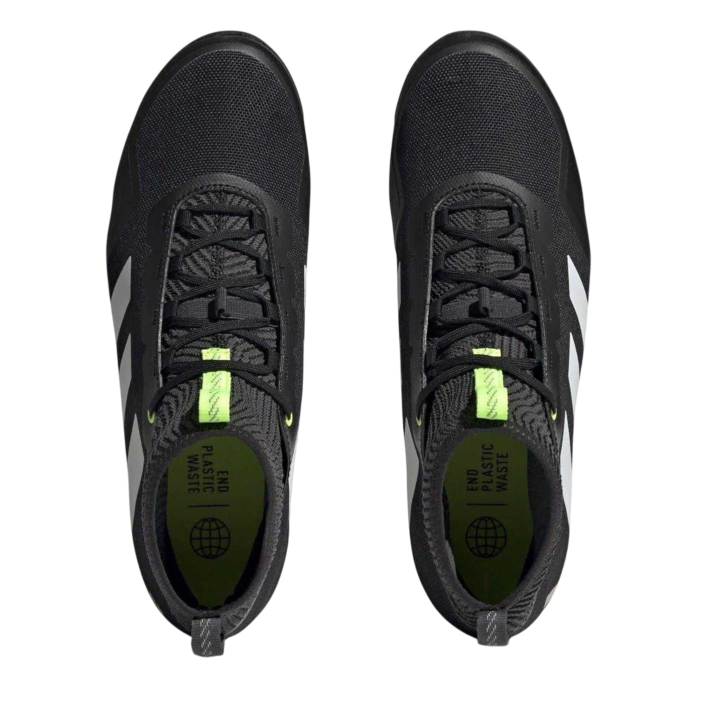 Core Black - Lifestyle - Adidas Childrens-Kids The Gravel Shoe 2.0 3 Stripes Cycling Shoes