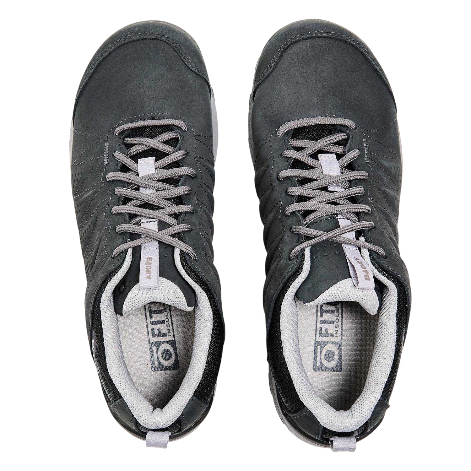 Black - Lifestyle - Oboz Womens-Ladies Sypes Leather Waterproof Hiking Shoes