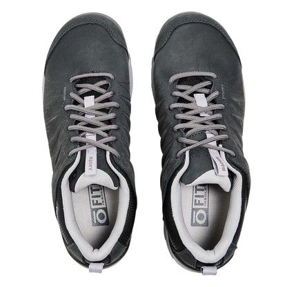 Black - Lifestyle - Oboz Womens-Ladies Sypes Leather Waterproof Hiking Shoes