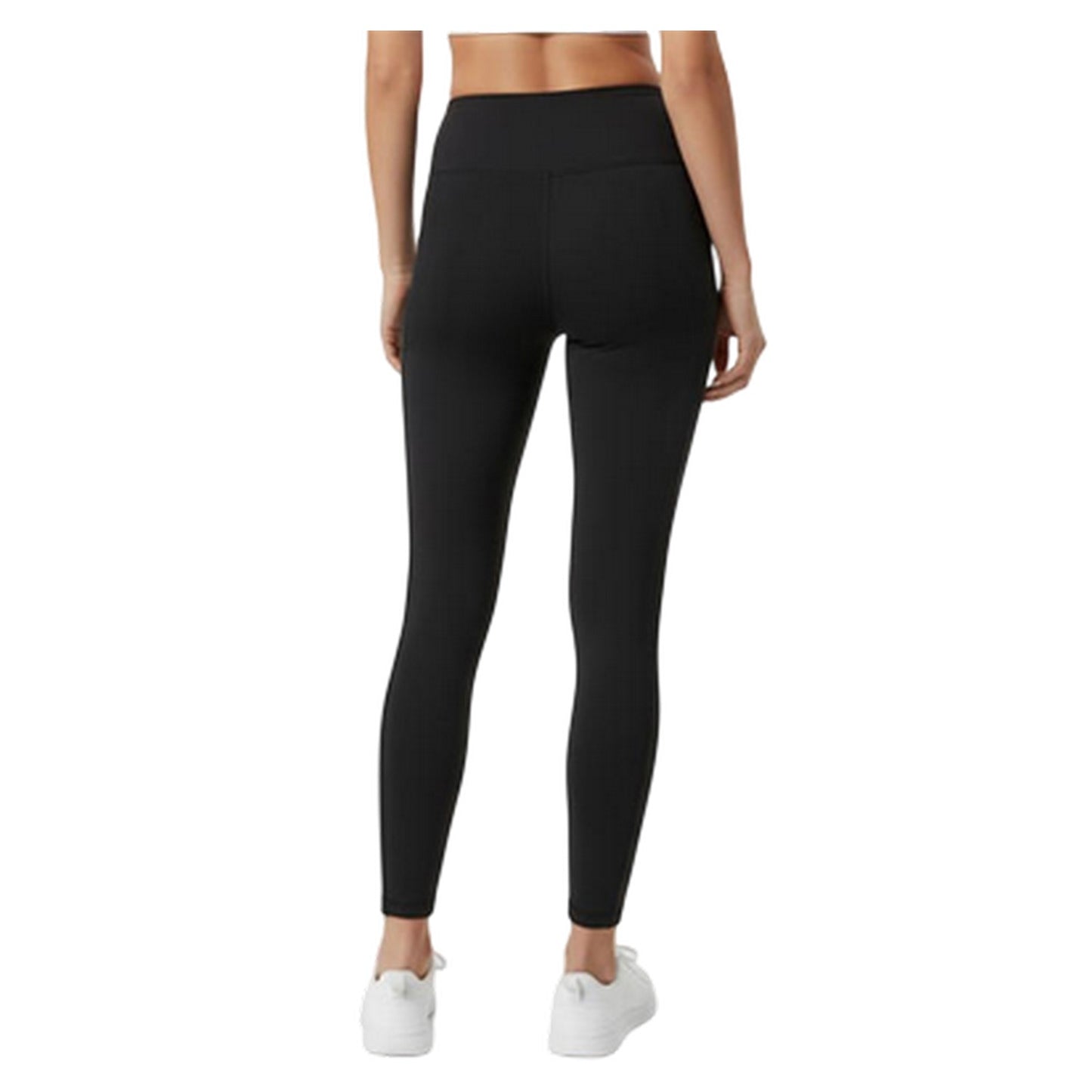 Black - Lifestyle - USA Womens-Ladies Nylon Leggings
