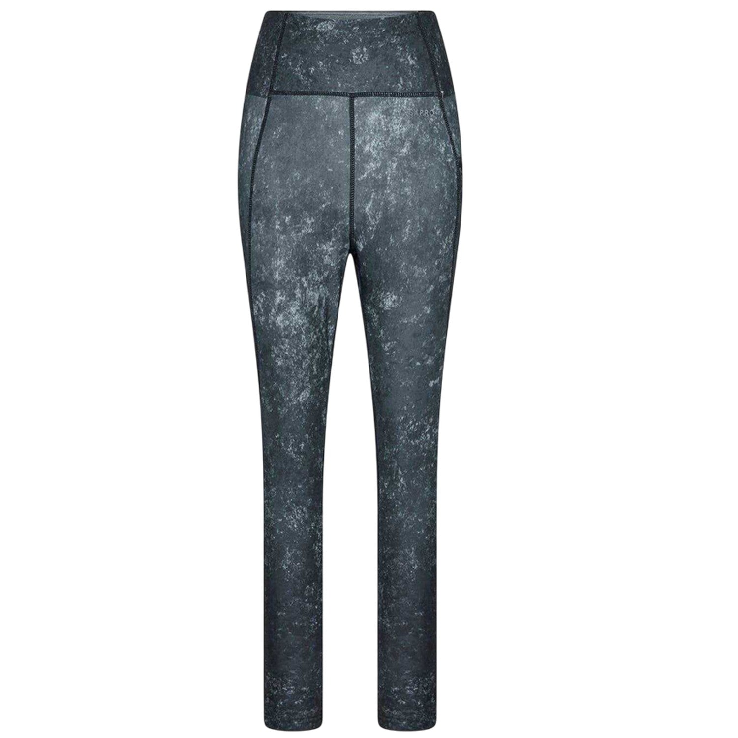 Black - Front - USA Pro Womens-Ladies High Rise Leggings