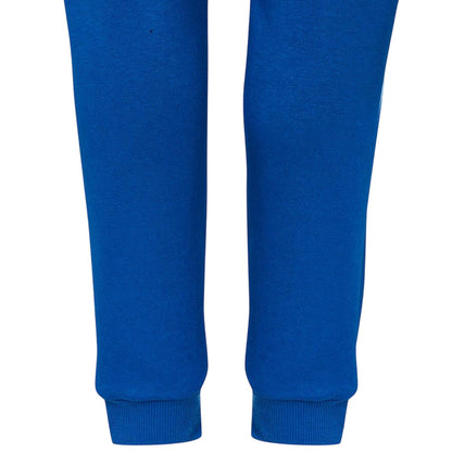 Royal Blue-White - Lifestyle - Umbro Womens-Ladies Club Leisure Cotton Blend Casual Jogging Bottoms