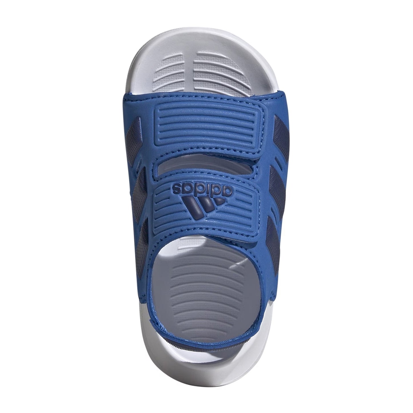 Blue-Dark Blue-White - Lifestyle - Adidas Childrens-Kids Altaswim 2.0 Stripes Open Toe Sports Sandals