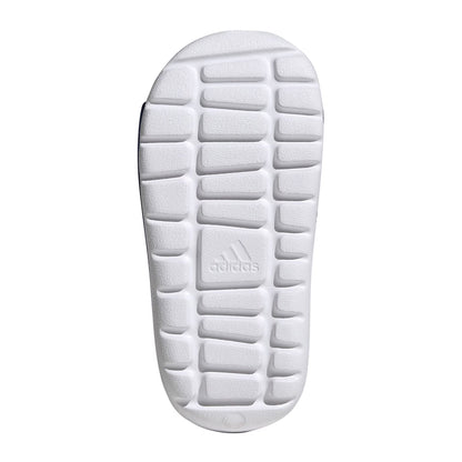 Blue-Dark Blue-White - Pack Shot - Adidas Childrens-Kids Altaswim 2.0 Stripes Open Toe Sports Sandals