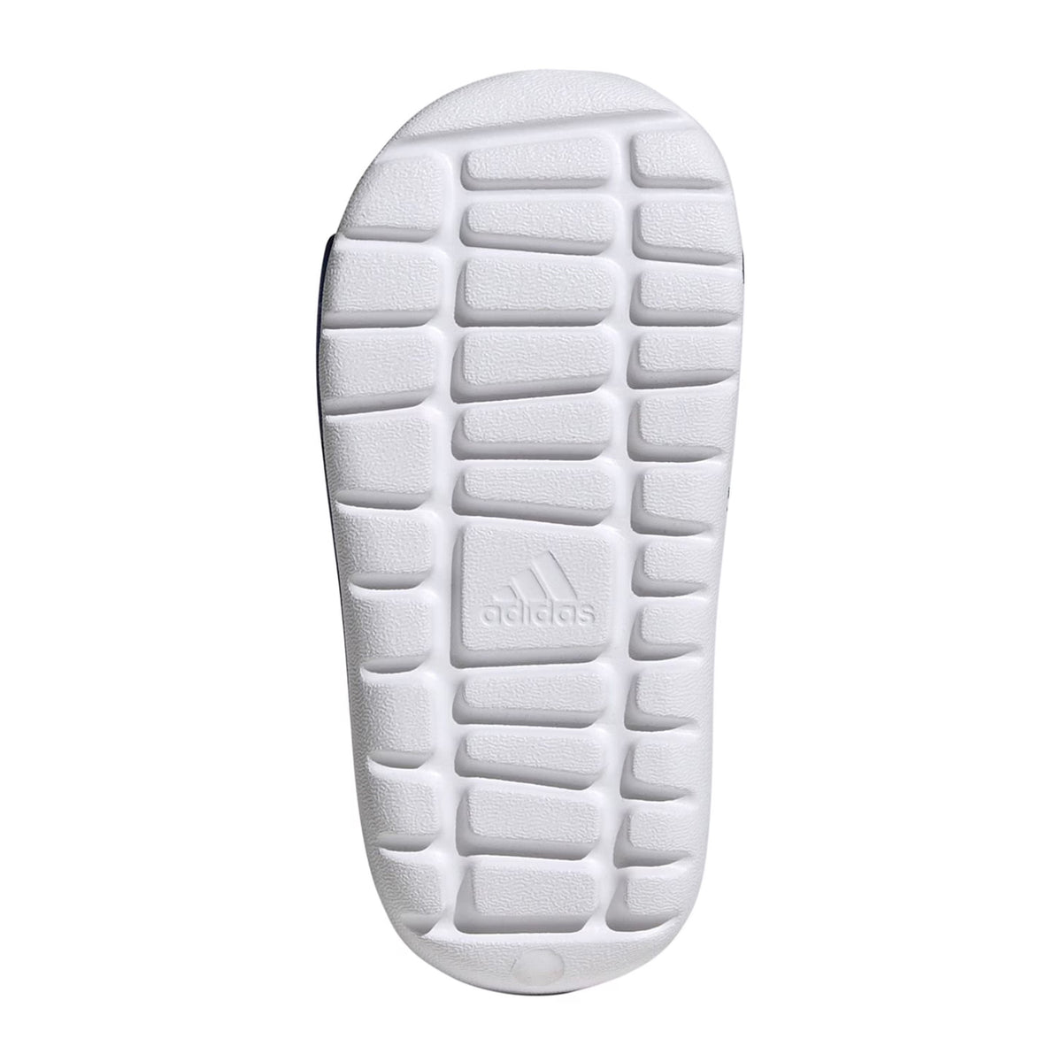Blue-Dark Blue-White - Pack Shot - Adidas Childrens-Kids Altaswim 2.0 Stripes Open Toe Sports Sandals