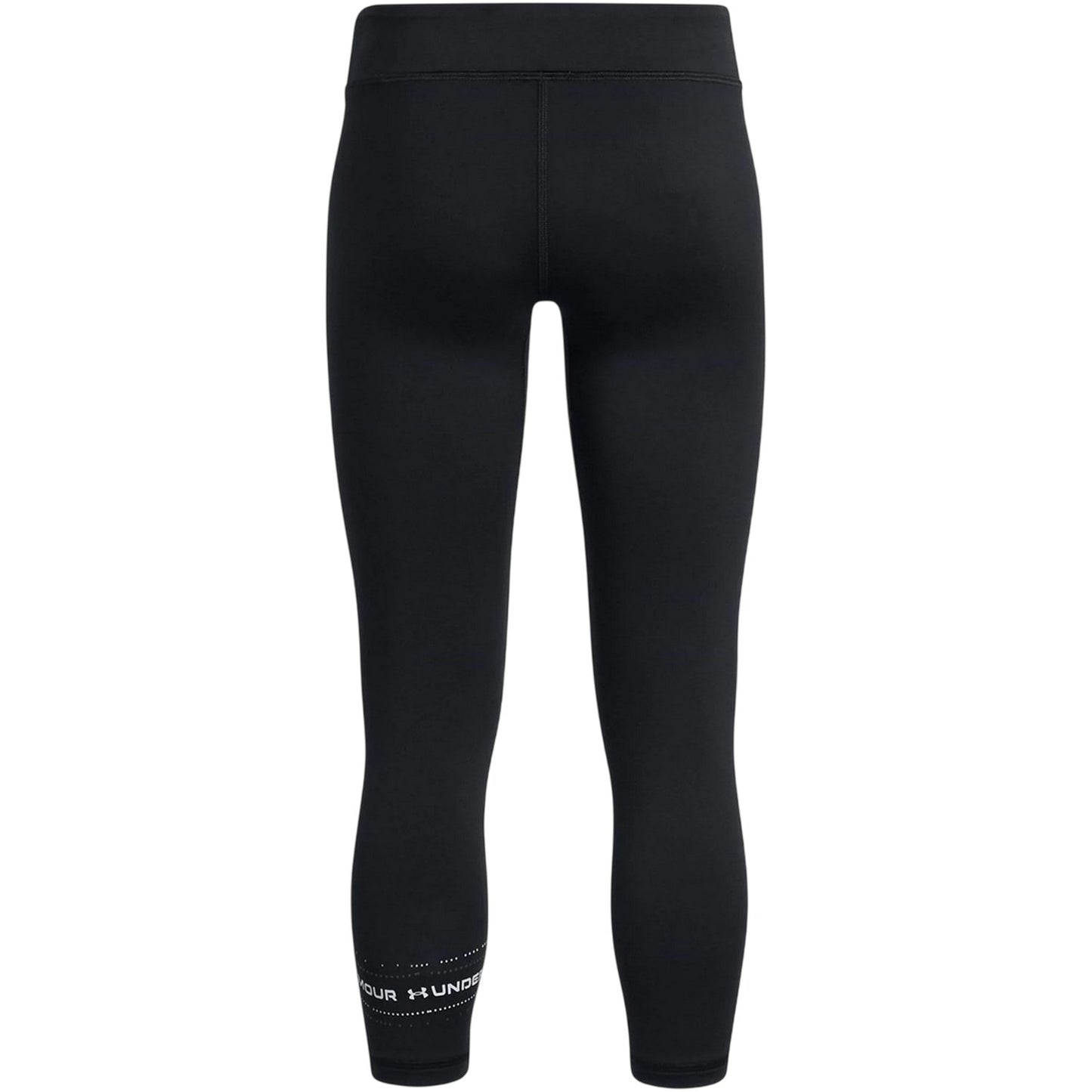 Black - Back - Under Armour Girls Performance Fitted Leggings