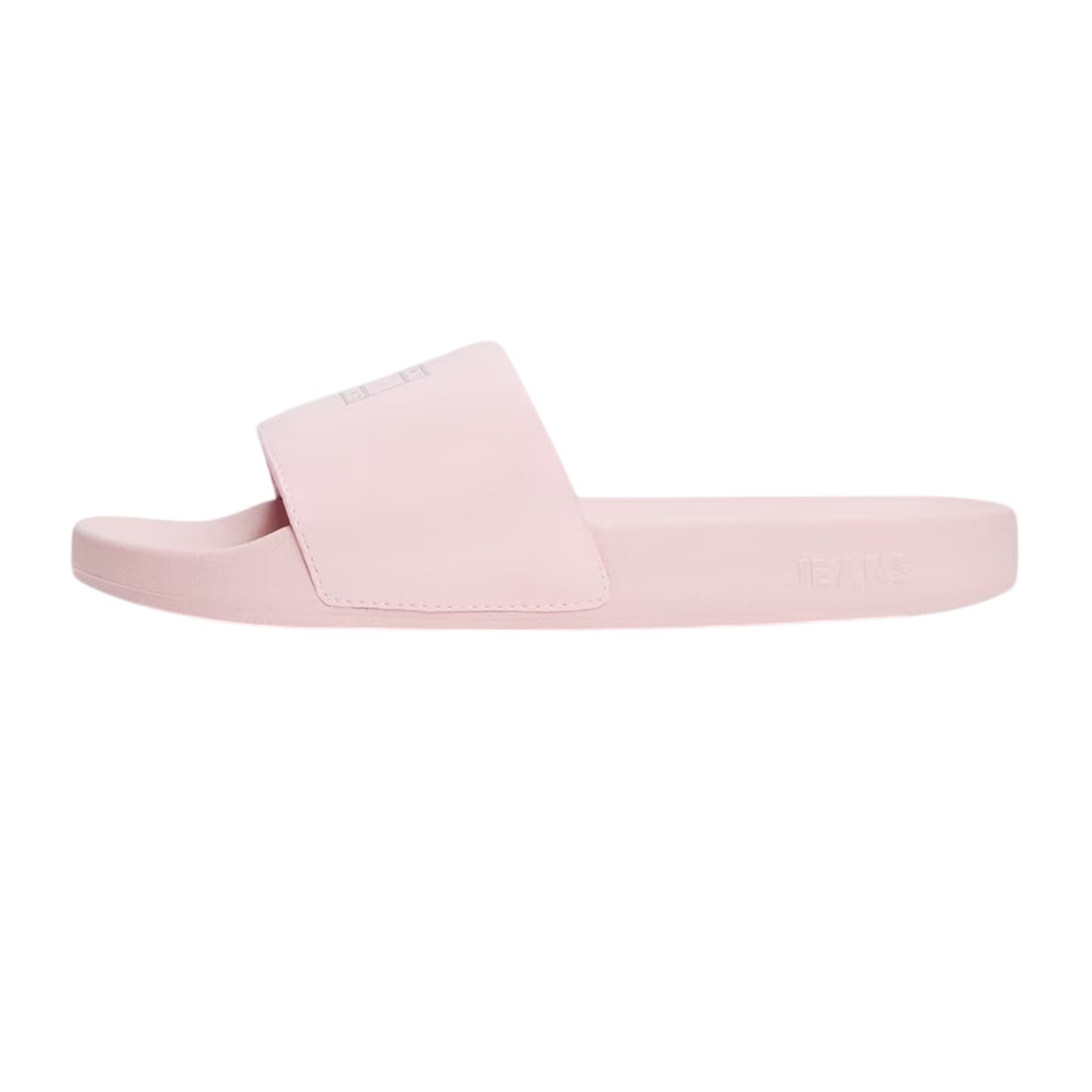 Pink - Side - Tommy Jeans Womens-Ladies TJ Bubble Flatform Slides