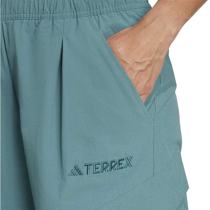 Team Royal Blue - Side - Adidas Womens-Ladies Terrex Xploric Cargo Trousers