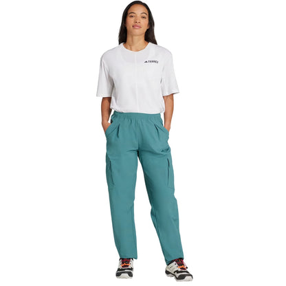 Team Royal Blue - Pack Shot - Adidas Womens-Ladies Terrex Xploric Cargo Trousers