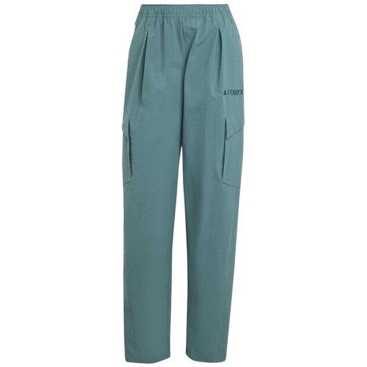 Team Royal Blue - Front - Adidas Womens-Ladies Terrex Xploric Cargo Trousers