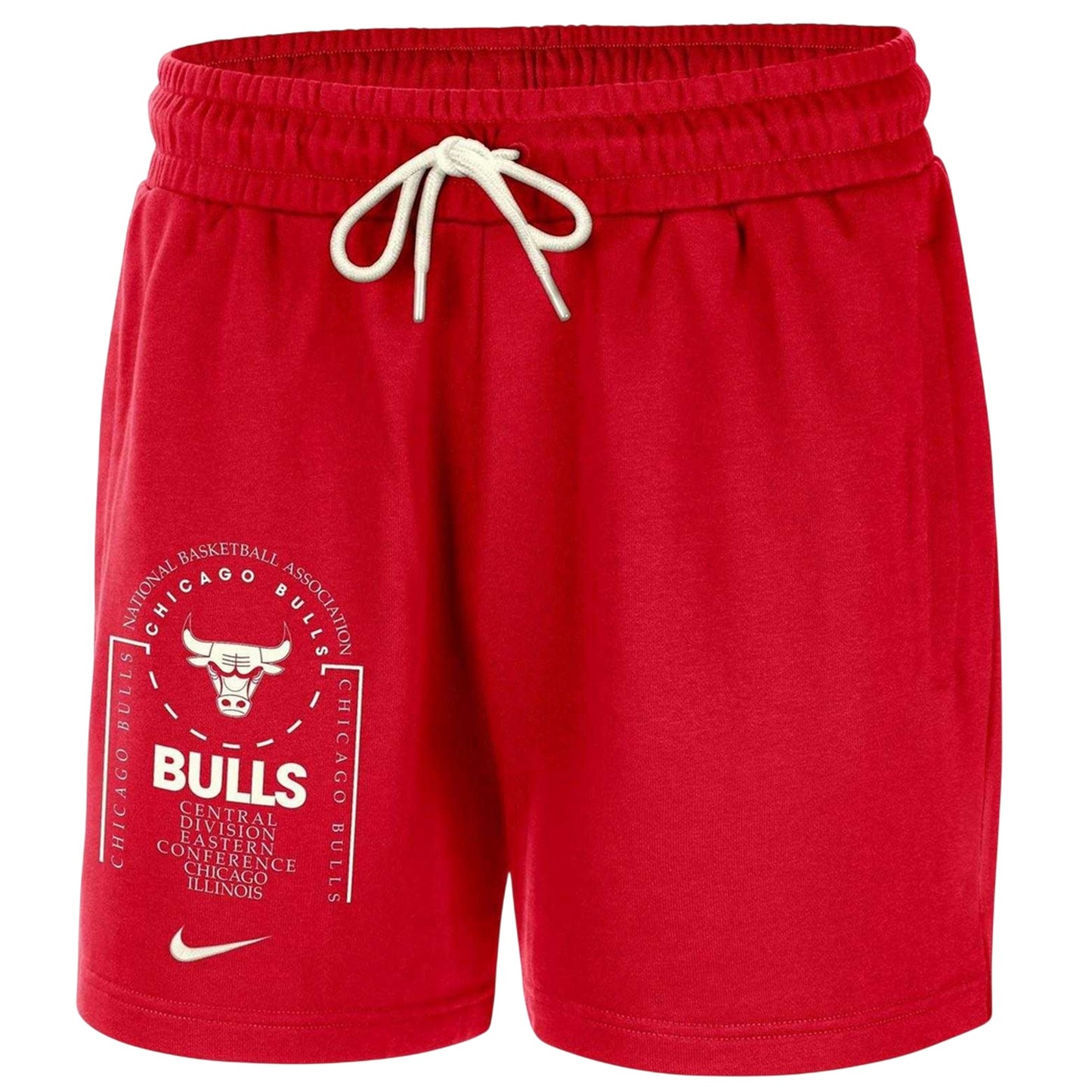 University Red - Front - Nike Mens Fleece NBA Basketball Shorts