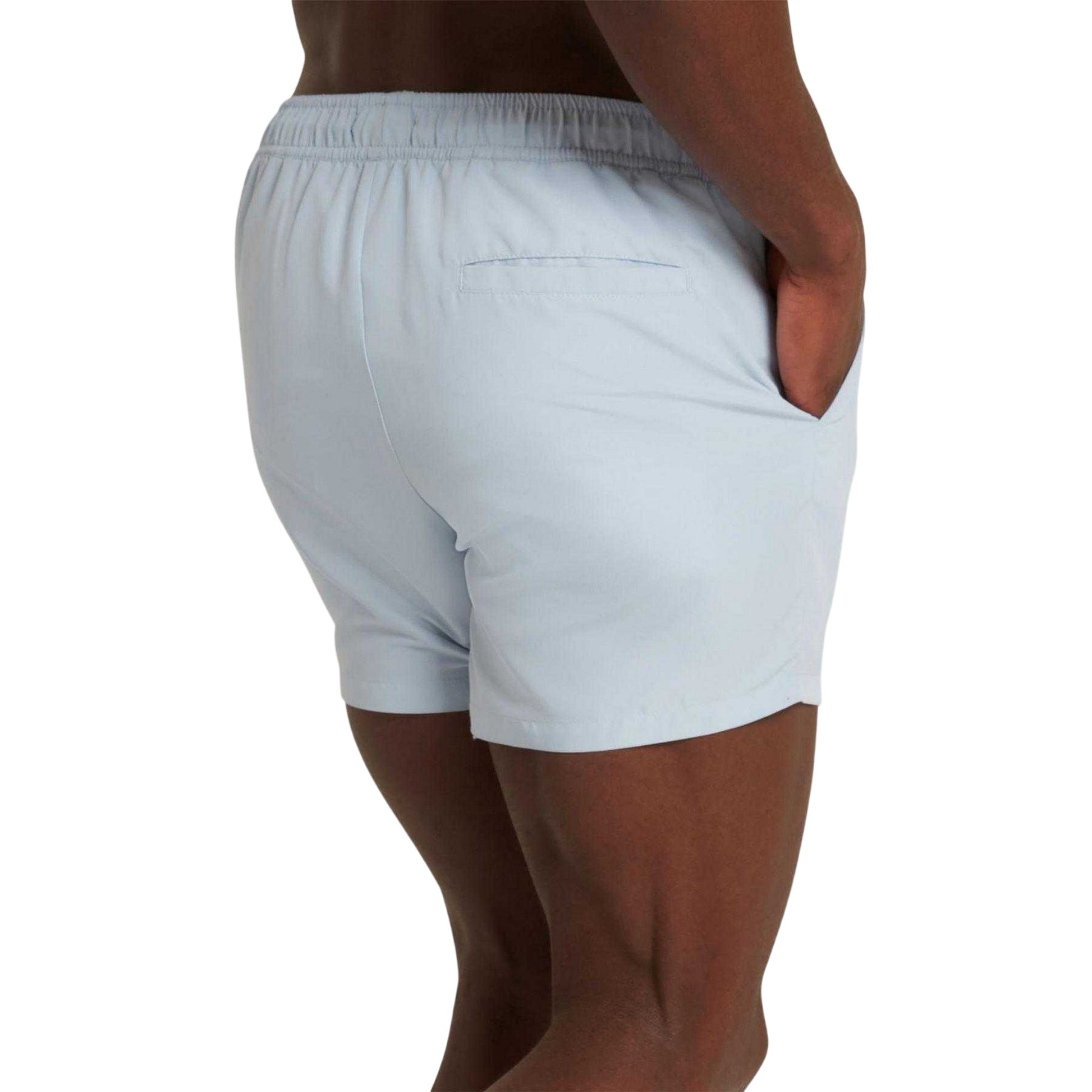 Light Blue - Lifestyle - Ted Baker Mens Polyester Swimming Swim Shorts