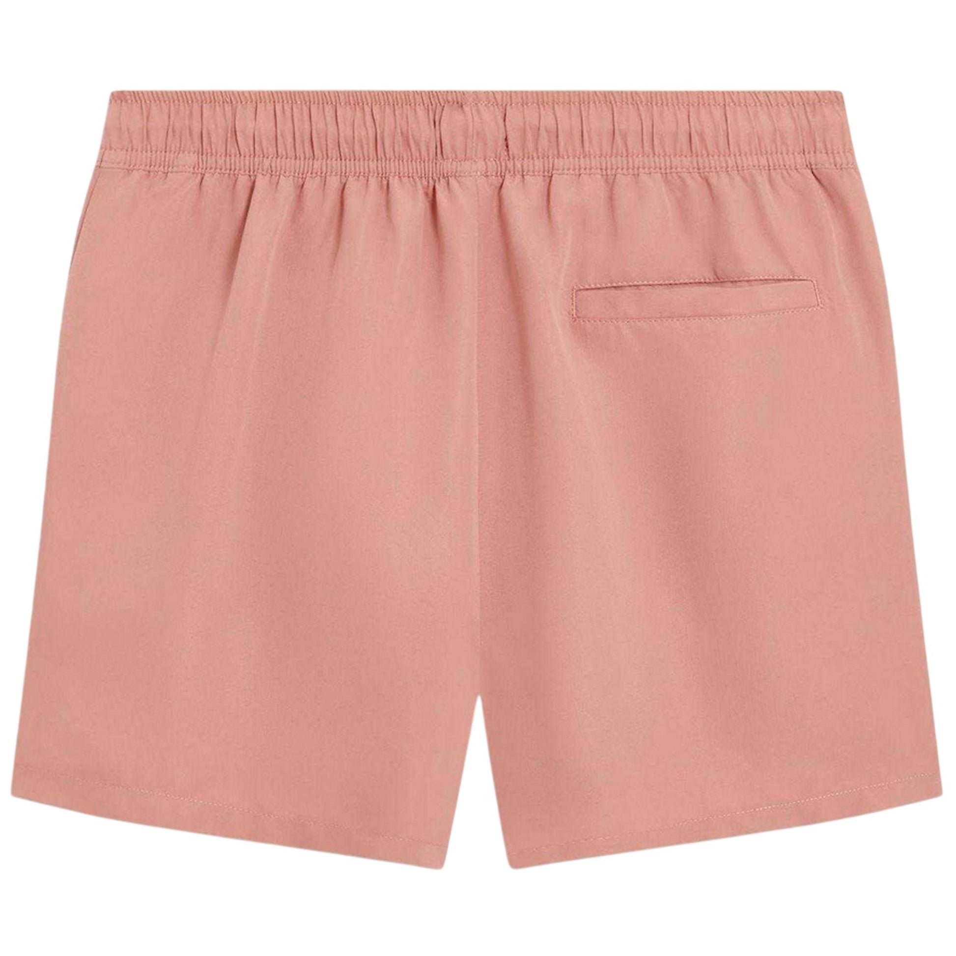 Mid Pink - Back - Ted Baker Mens Polyester Swimming Swim Shorts
