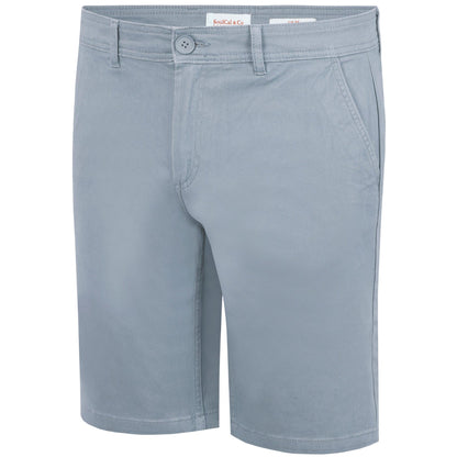 Light Grey - Side - SoulCal Mens Chino Shorts