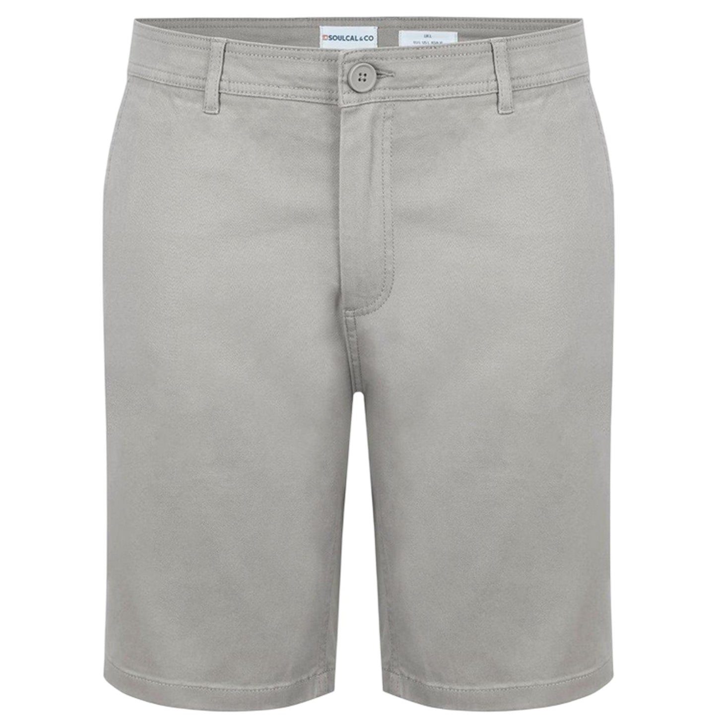 Stone - Front - SoulCal Mens Chino Shorts
