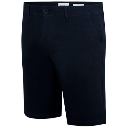 Black - Side - SoulCal Mens Chino Shorts