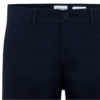 Black - Lifestyle - SoulCal Mens Chino Shorts
