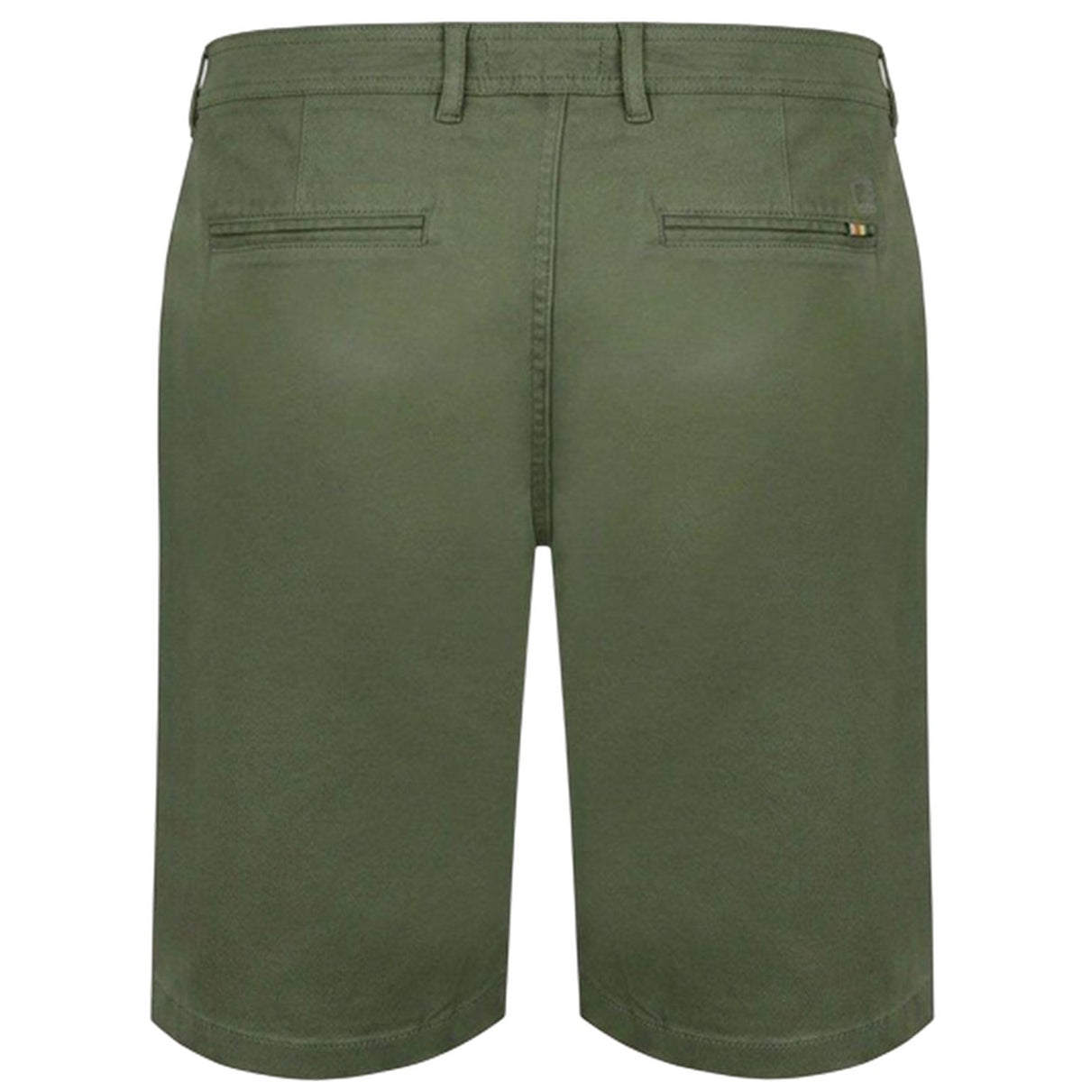 Khaki Green - Back - SoulCal Mens Chino Shorts