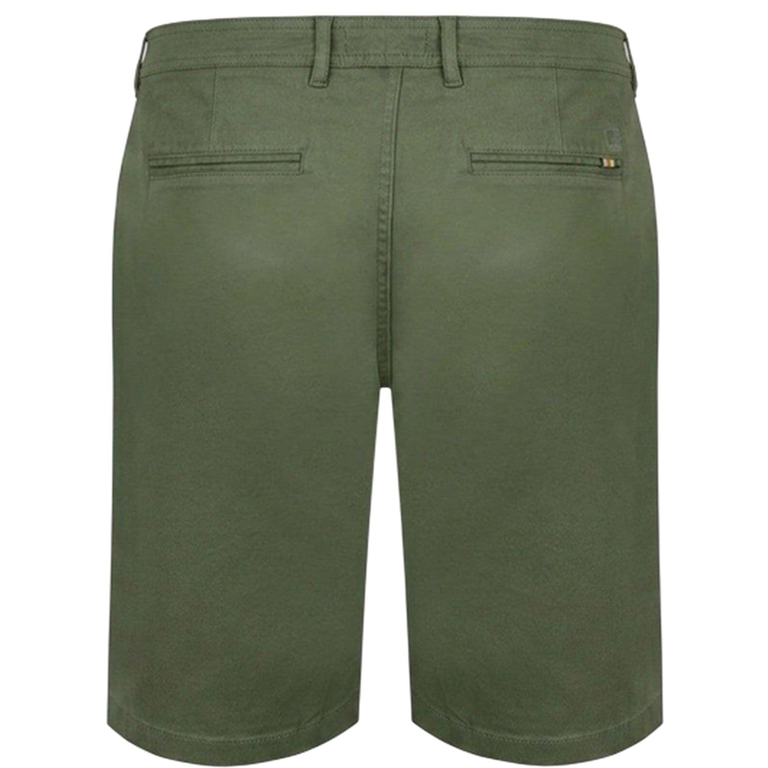 Khaki Green - Back - SoulCal Mens Chino Shorts
