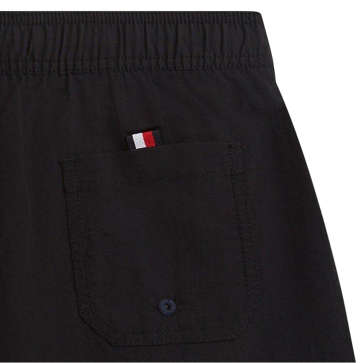 Black - Lifestyle - Tommy Hilfiger Childrens-Kids Logo Nylon Swim Shorts