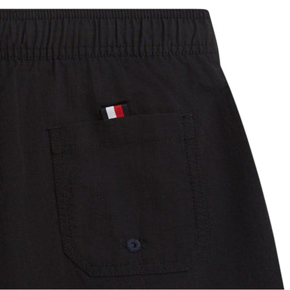 Black - Lifestyle - Tommy Hilfiger Childrens-Kids Logo Nylon Swim Shorts