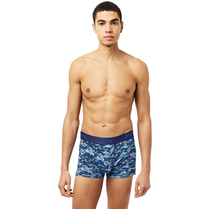 Navy - Lifestyle - Lonsdale Mens Camo Boxer Briefs (Pack of 2)