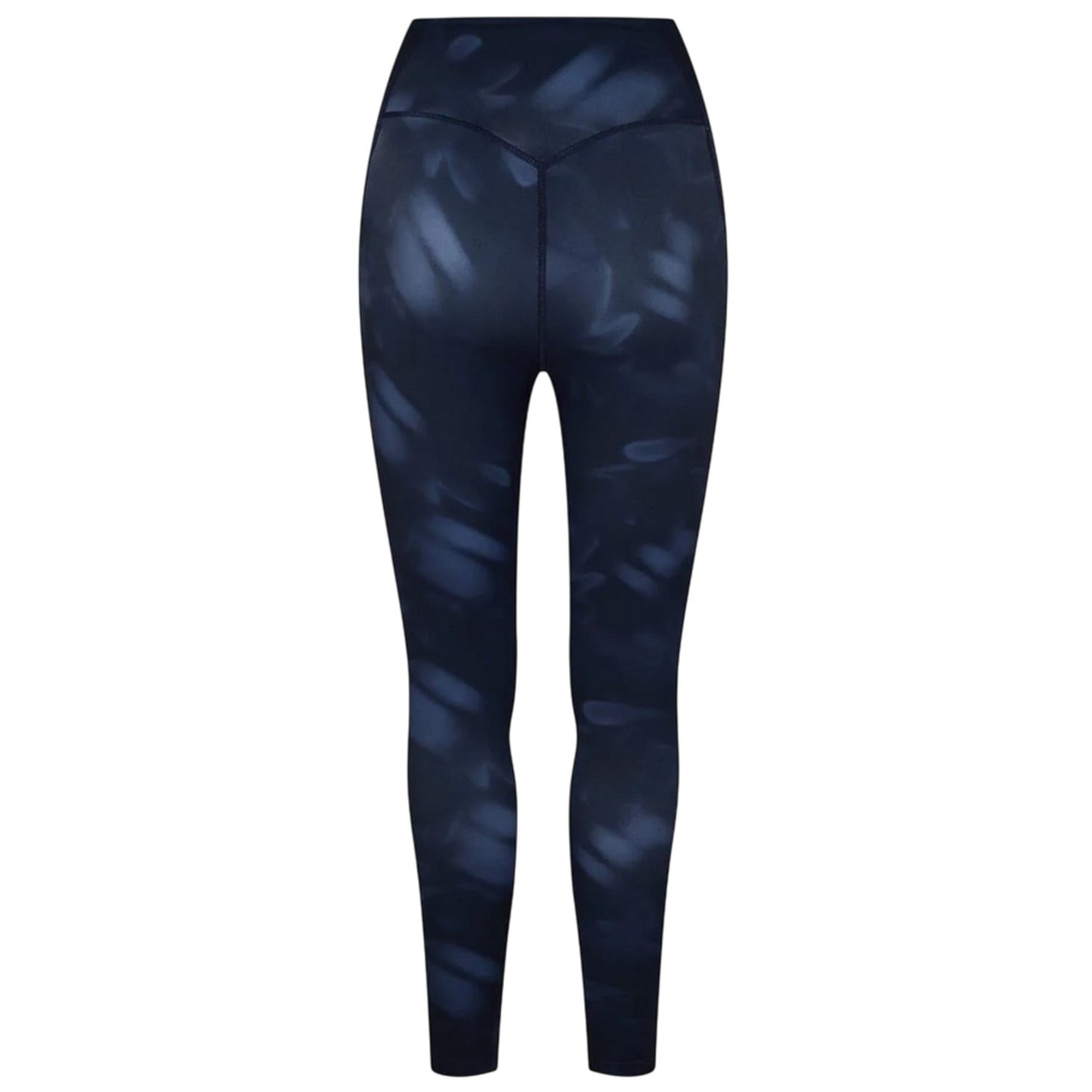 Navy - Back - USA Pro Womens-Ladies Core Floral Leggings