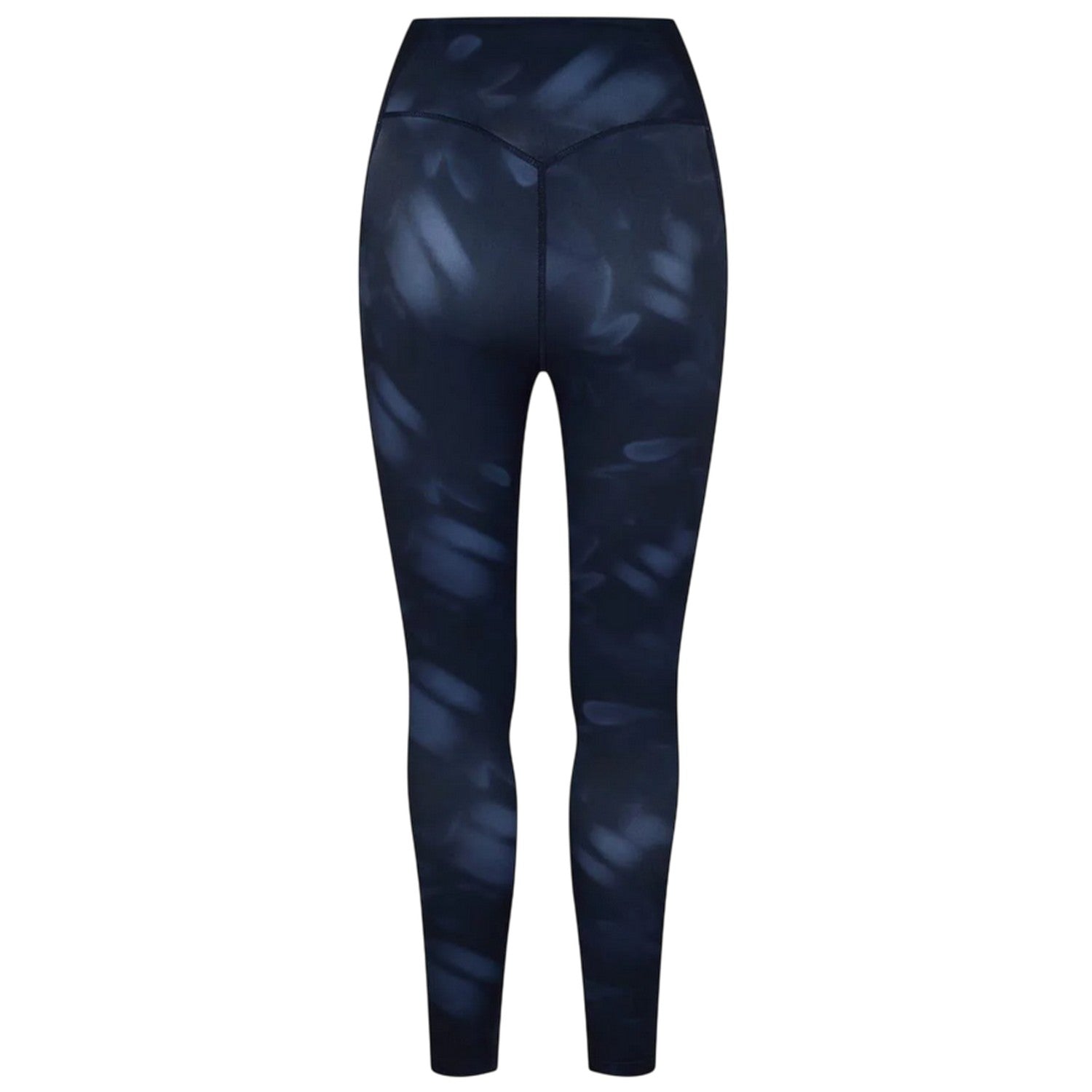 Navy - Back - USA Pro Womens-Ladies Core Floral Leggings