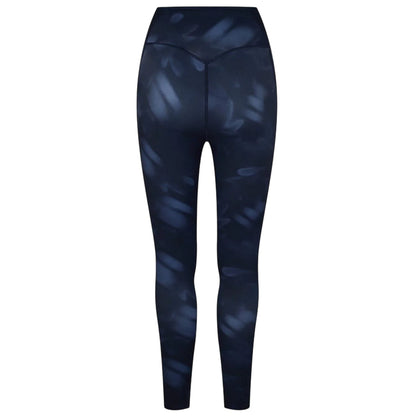 Navy - Back - USA Pro Womens-Ladies Core Floral Leggings