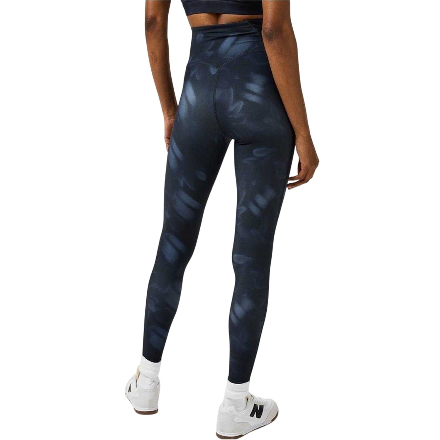 Navy - Lifestyle - USA Pro Womens-Ladies Core Floral Leggings