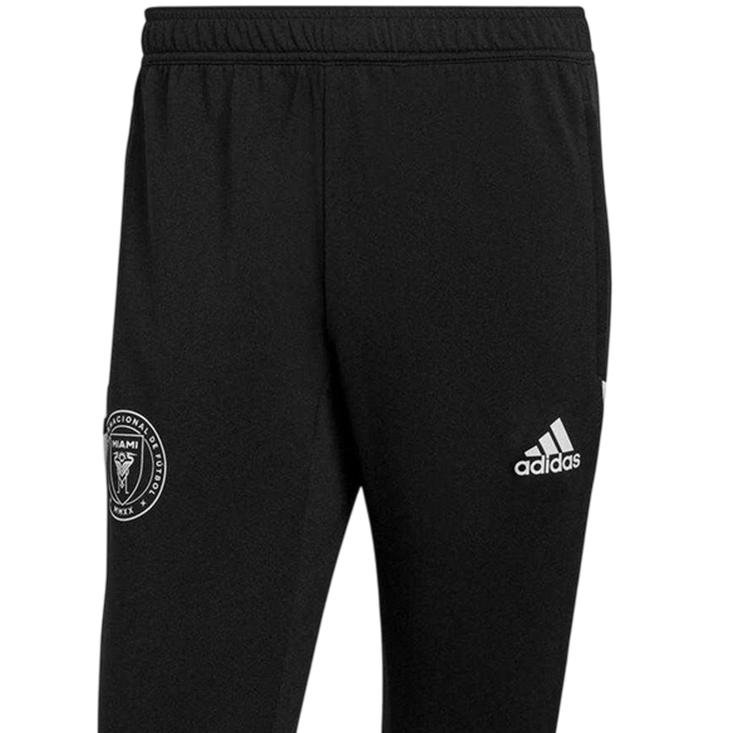 Black - Back - Adidas Mens Inter Miami CF Tracksuit Bottoms