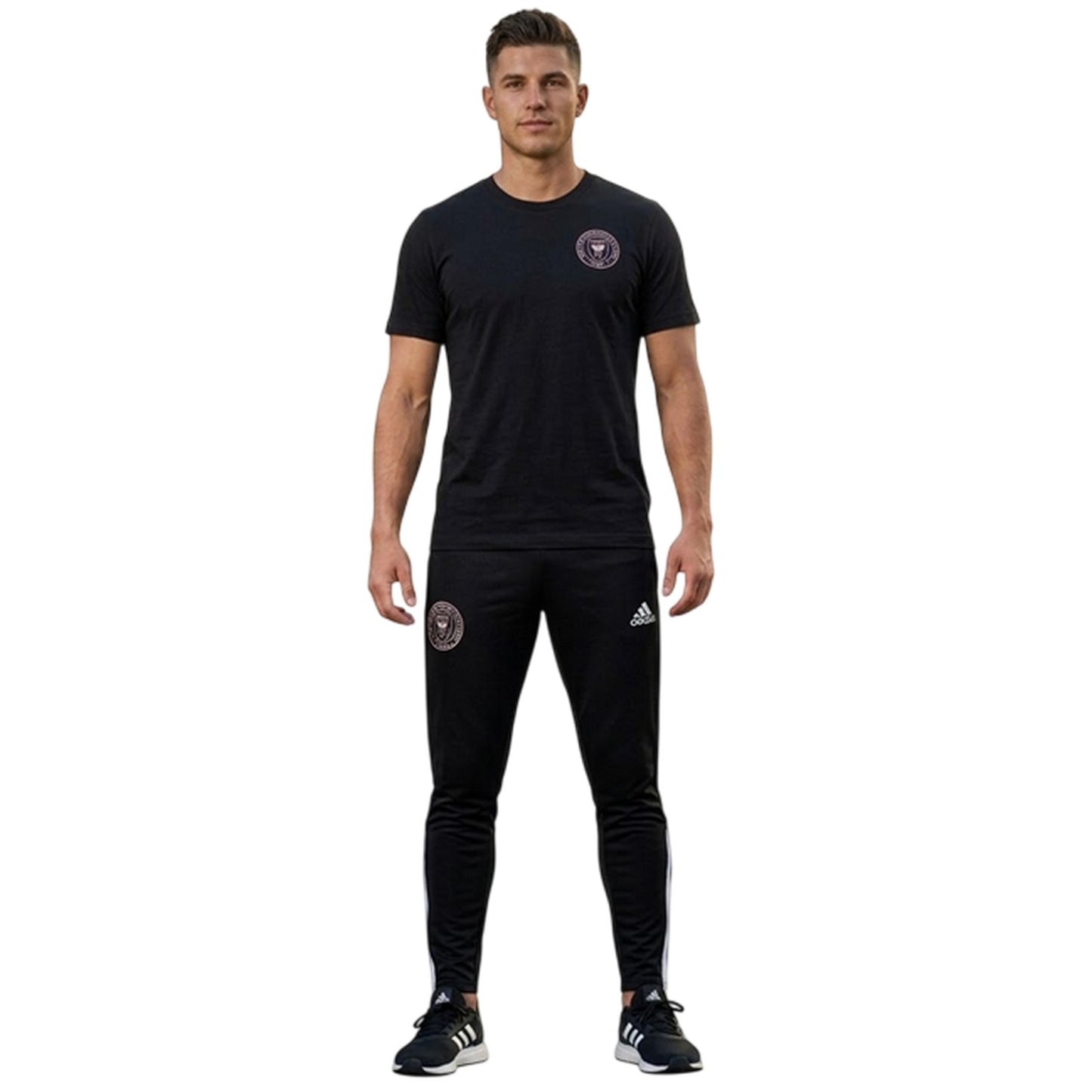 Black - Lifestyle - Adidas Mens Inter Miami CF Tracksuit Bottoms