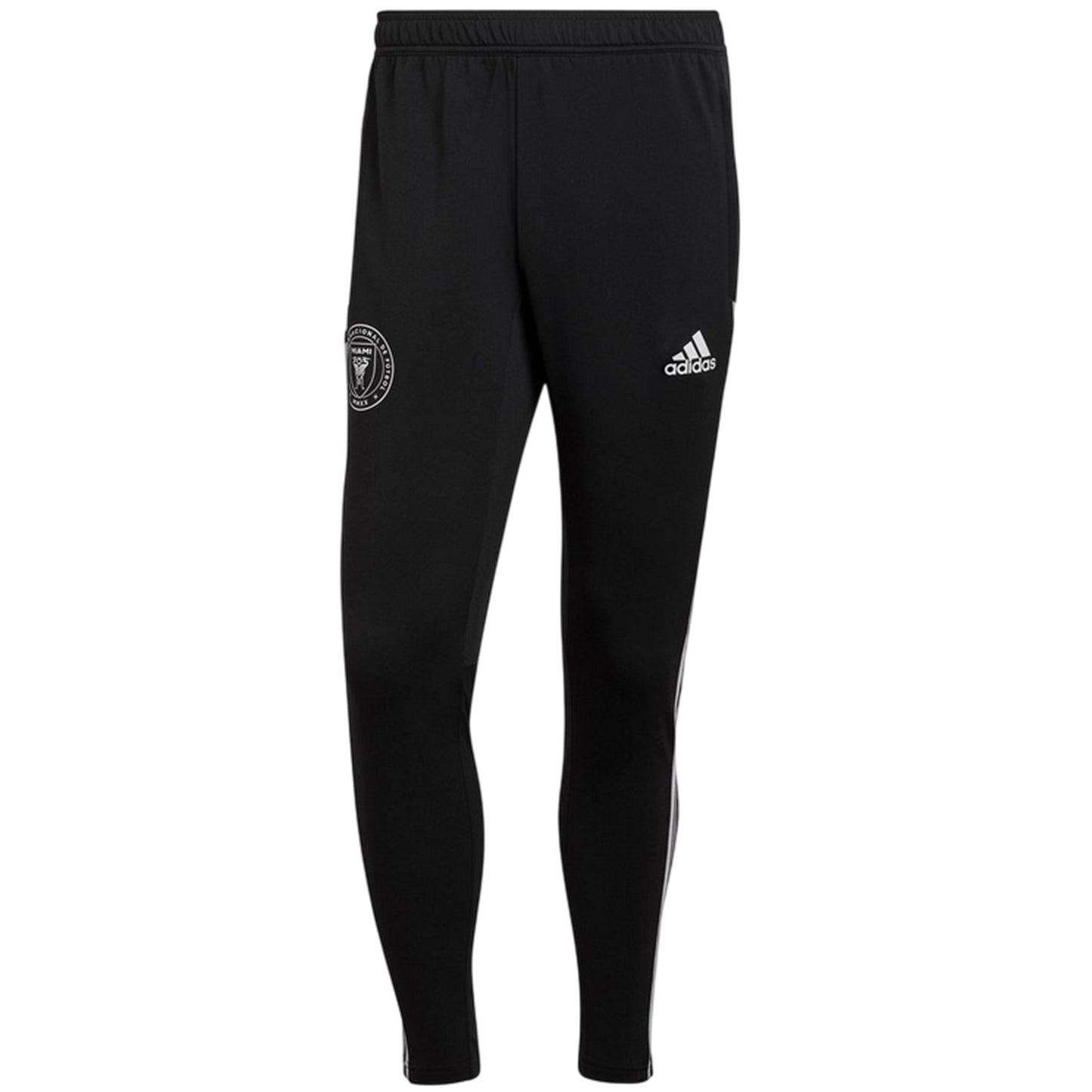 Black - Front - Adidas Mens Inter Miami CF Tracksuit Bottoms