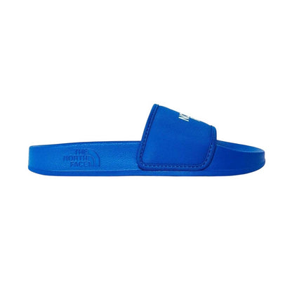 Blue - Back - The North Face Childrens-Kids Base Camp Casual Flat Slides