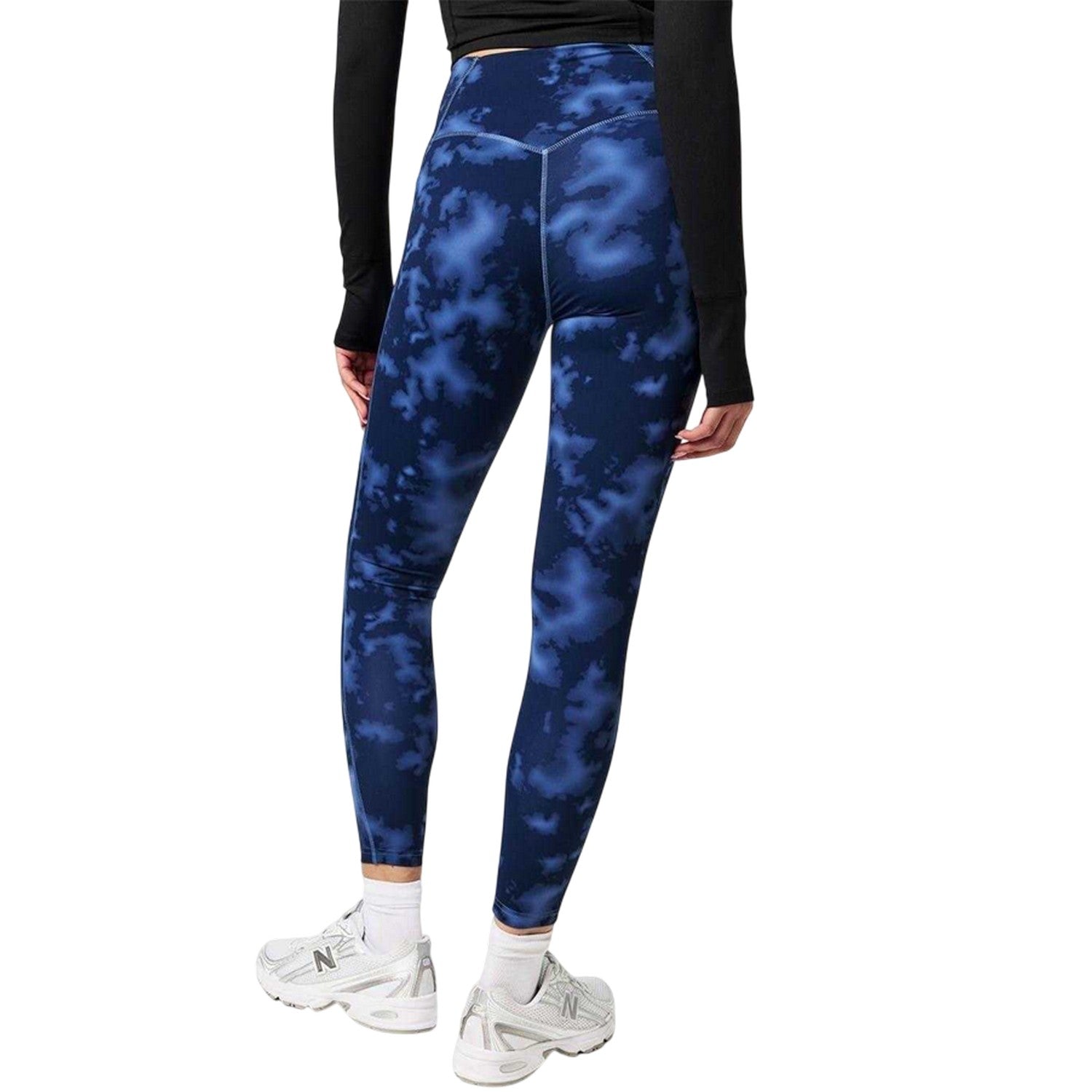Navy Blue - Lifestyle - USA Pro Womens-Ladies Core Acid High Rise Leggings