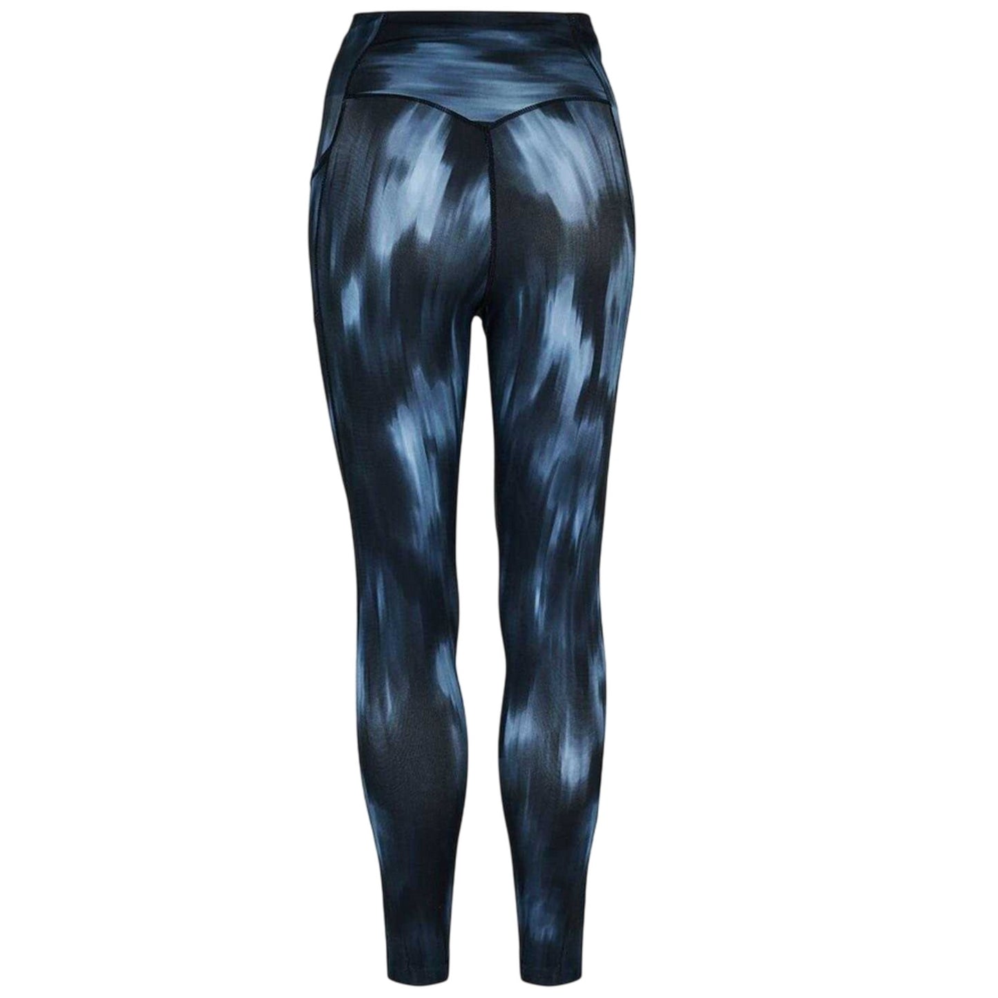 Black - Back - USA Pro Womens-Ladies Core Blurred Leggings