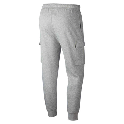 Dark Grey-White - Back - Nike Mens Sportswear Club Cargo Jogging Bottoms