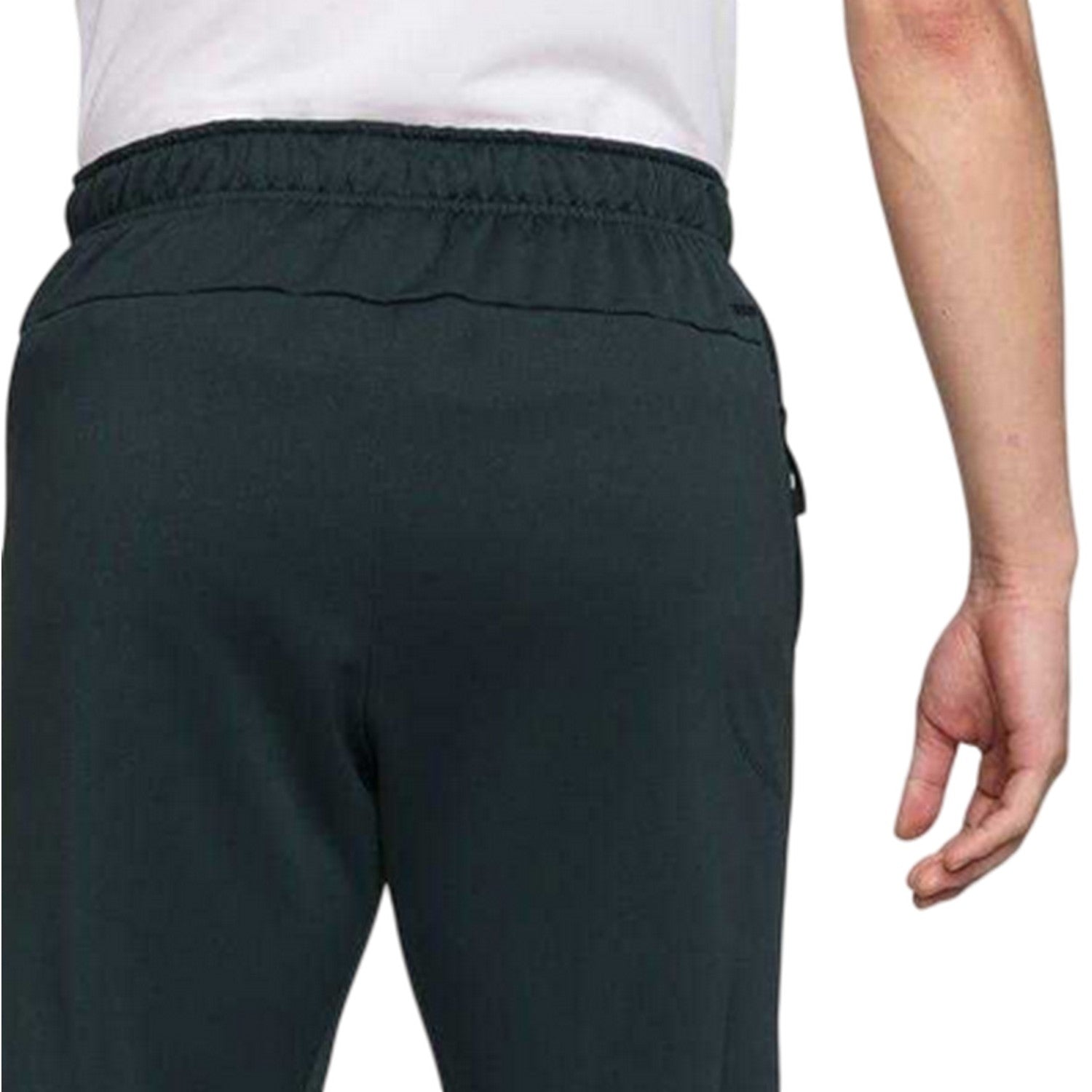 Seaweed-Black - Lifestyle - Nike Mens Dri-FIT Fleece Training Jogging Bottoms