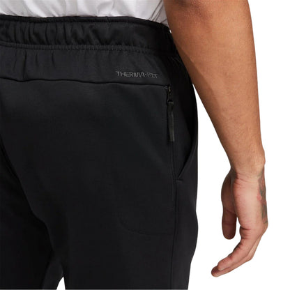 Black - Lifestyle - Nike Mens Dri-FIT Fleece Training Jogging Bottoms