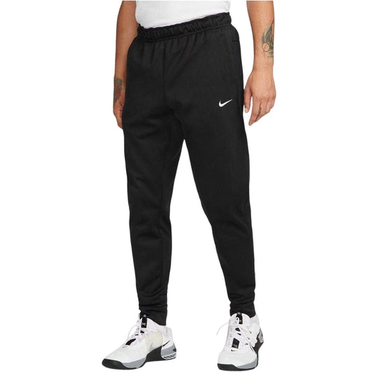 Black - Front - Nike Mens Dri-FIT Fleece Training Jogging Bottoms