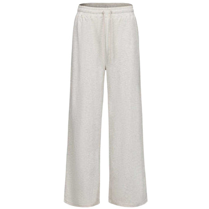 Ice Marl Marl - Front - Slazenger Womens-Ladies Wide Leg Jogging Bottoms